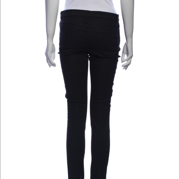 Helmut Lang leather jeans black 28 - Picture 2 of 4